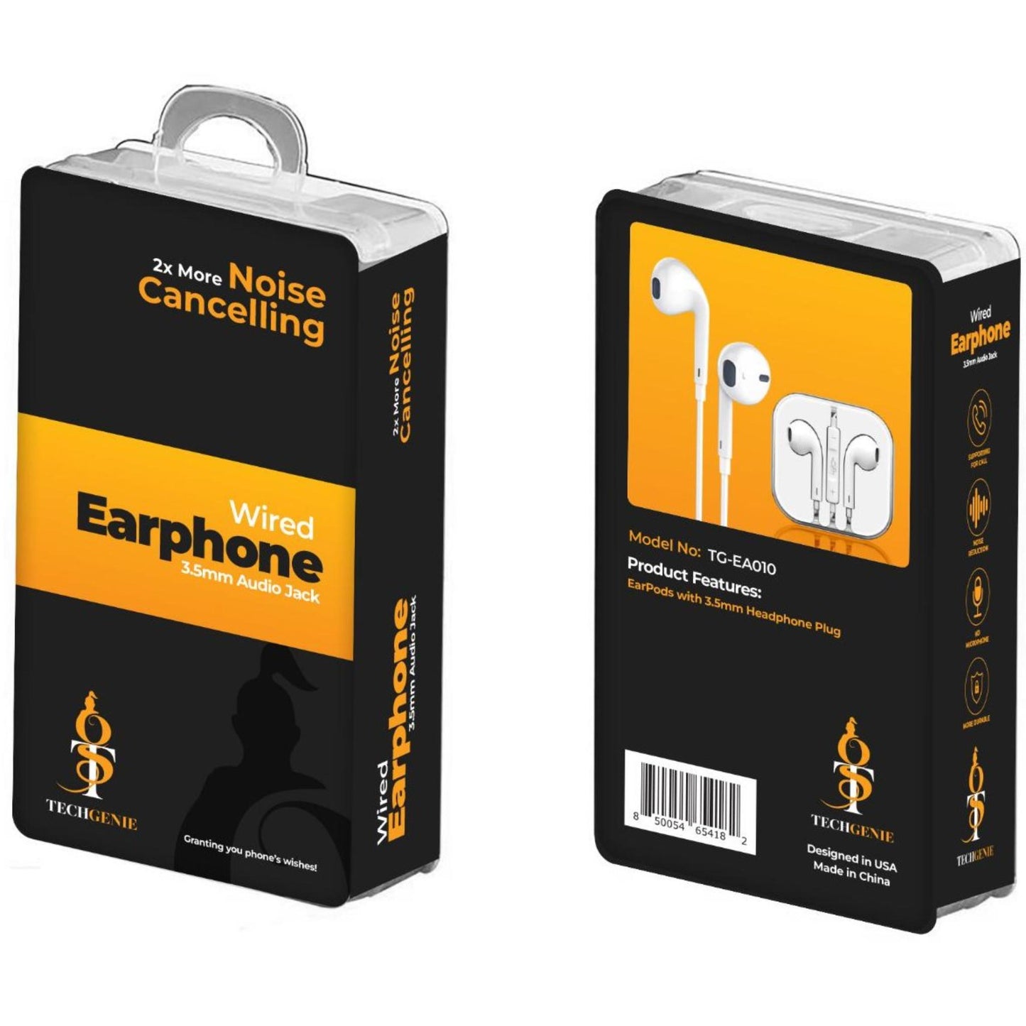 TECHGENIE-REGULAR EARPHONE