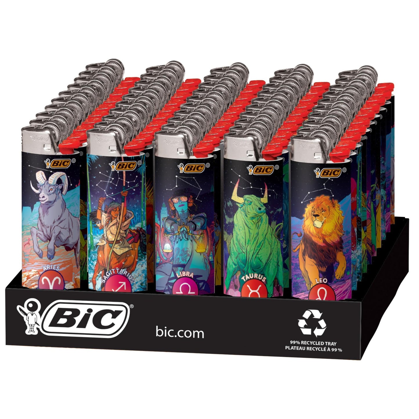 BIC LIGHTER-ASTROLOGY 50CT