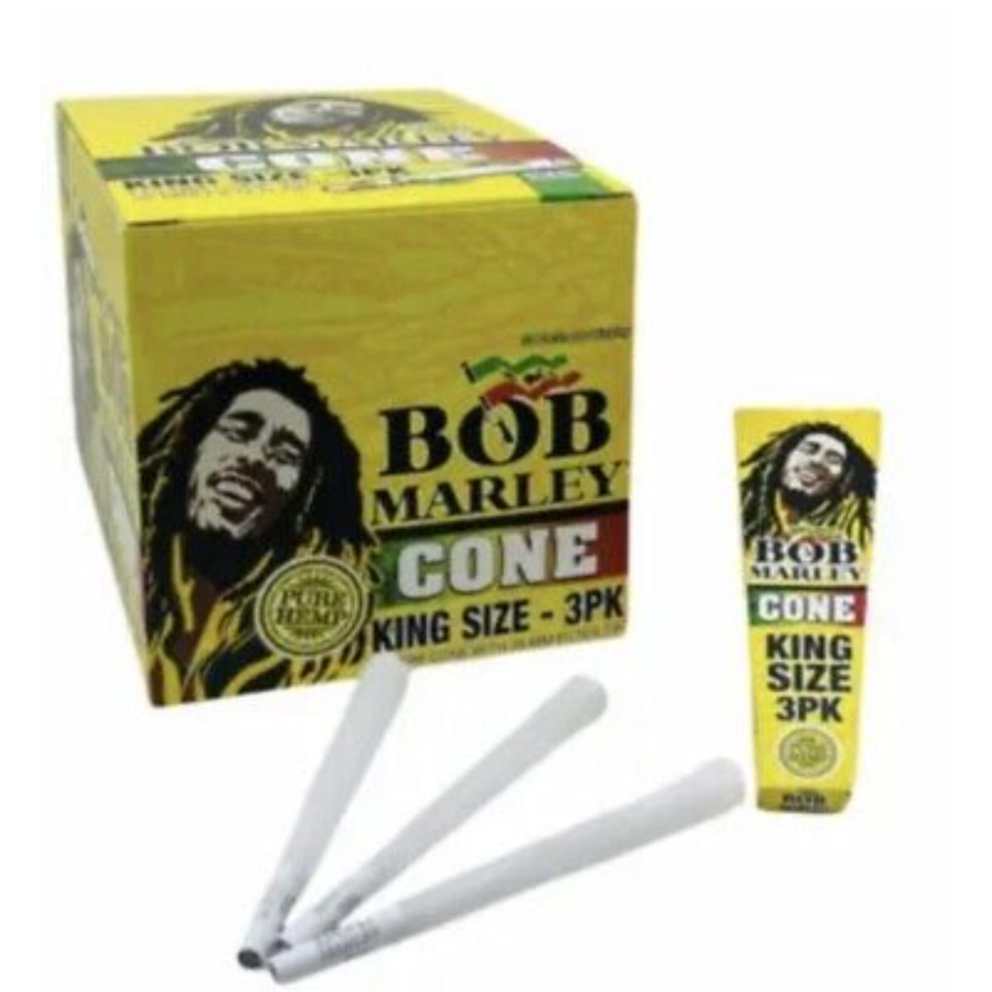 Bob Marley-CONE 3PK 33CT