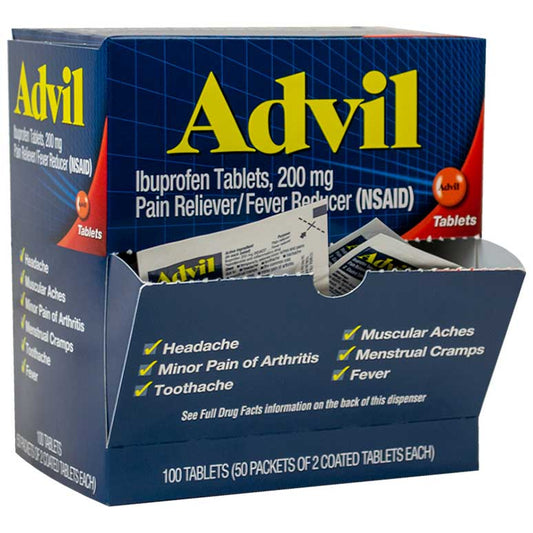 MEDICINE BOX ADVIL 50CT
