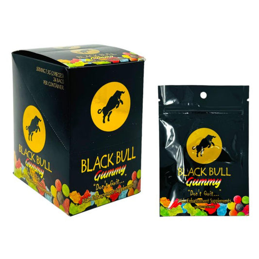 BLACK BULL HERBAL GUMMY 24CT BOX
