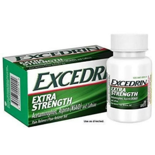 EXCEDRIN EXTRA STRENGTH 24CT
