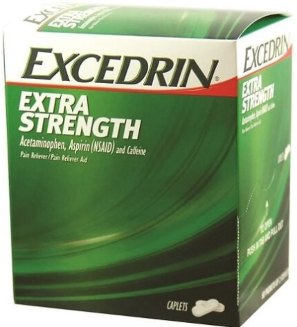 MEDICINE BOX EXCEDRIN EXTRA STRENGTH 25CT