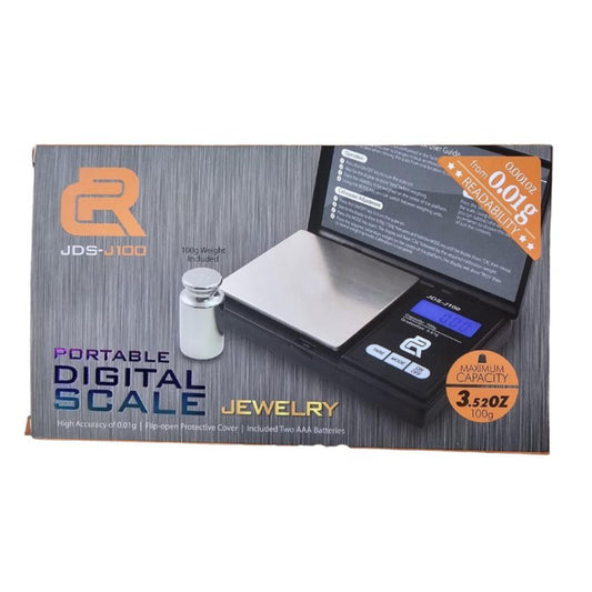 CR SCALE (JDS J100) 0.01g BIG WITH 100g WEIGHT