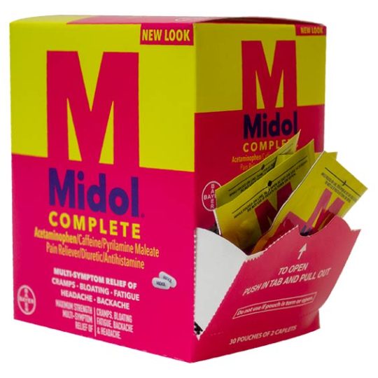 MEDICINE BOX MIDOL 25CT