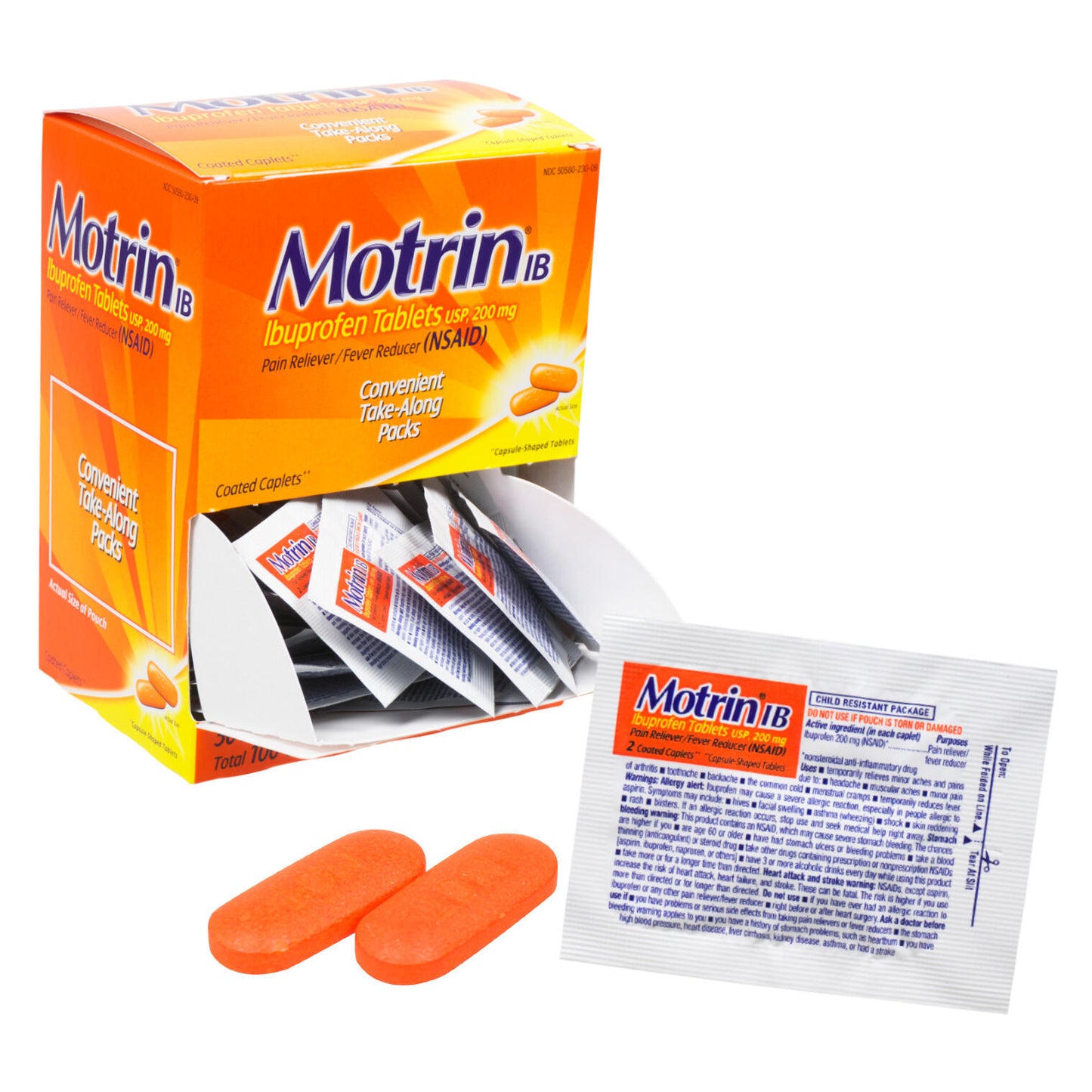 MEDICINE BOX MOTRIN 25CT