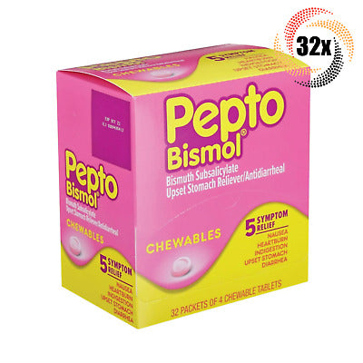MEDICINE BOX PEPTO BISMOL 32CT
