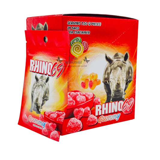 RHINO 69 HERBAL GUMMY 24CT BOX