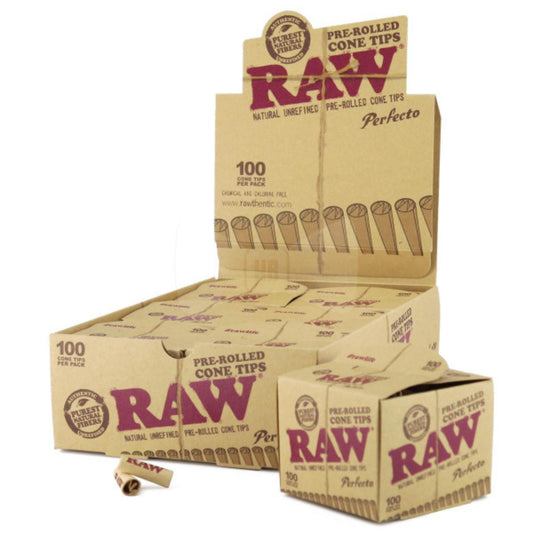 RAW TIP PRE ROLLED 100CT PERFECTO
