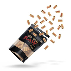RAW TIP PRE ROLLED  50CT BAG BLACK