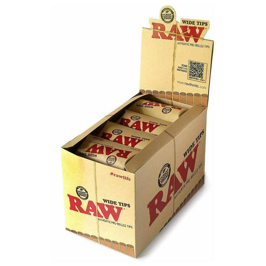 RAW TIP PRE ROLLED WIDE CLASSIC 20CT