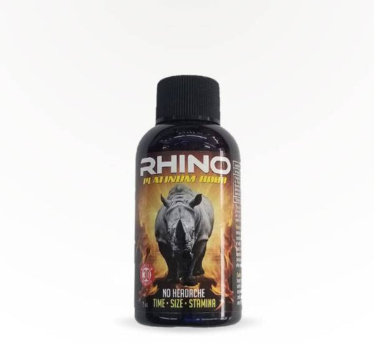 RHINO PLATINUM 8000 HERBAL SUPPLEMENT LIQUID 12CT BOX