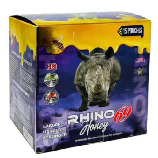 RHINO 69 HONEY 15CT BOX