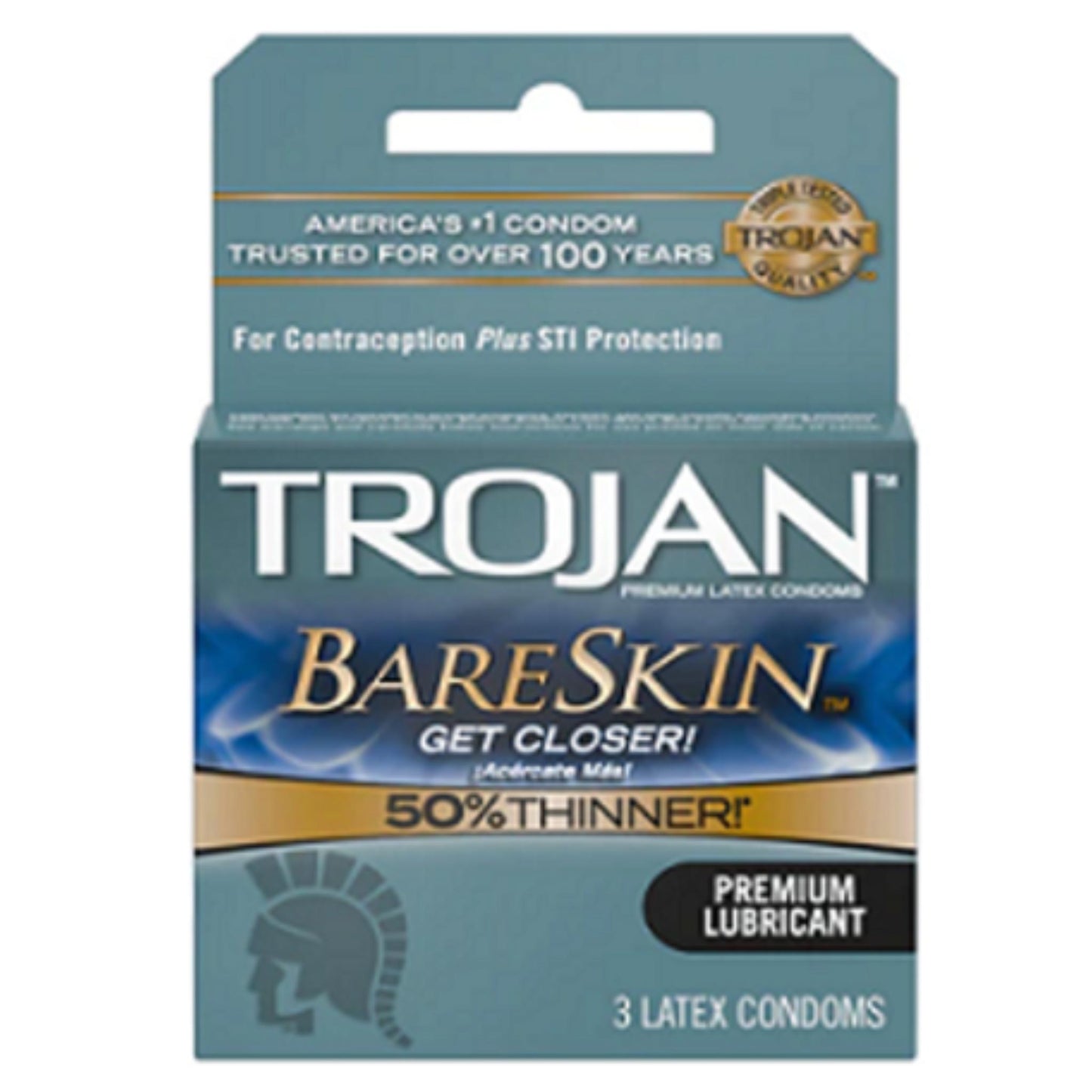 TROJAN CONDOM-BARESKIN 6CT