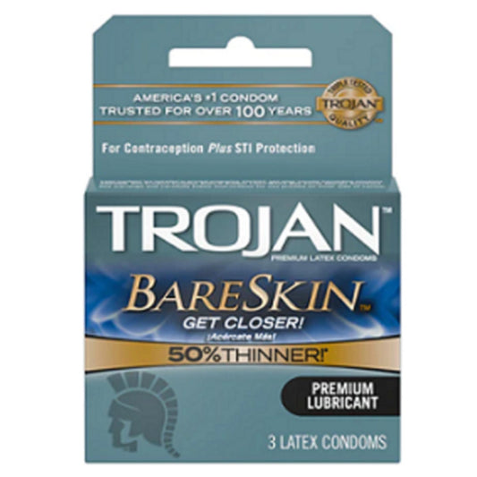 TROJAN CONDOM-BARESKIN 6CT
