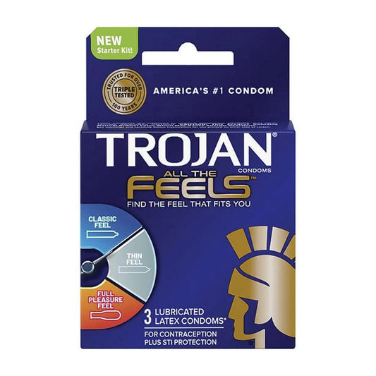 TROJAN CONDOM-FEELS 6CT