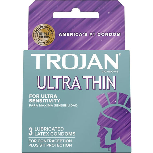 TROJAN CONDOM-ULTRA THIN 6CT