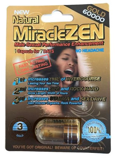 M ZEN PILL HERBAL PILL SINGLE 24CT BOX