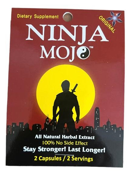 NINJA MOJO HERBAL PILL SINGLE 24CT BOX