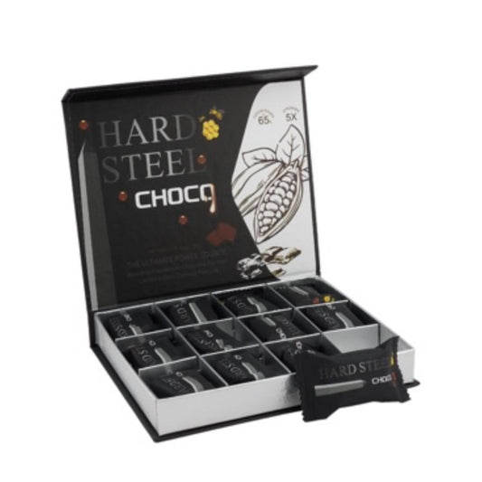 HARD STEEL CHOCOLATE 12CT BOX