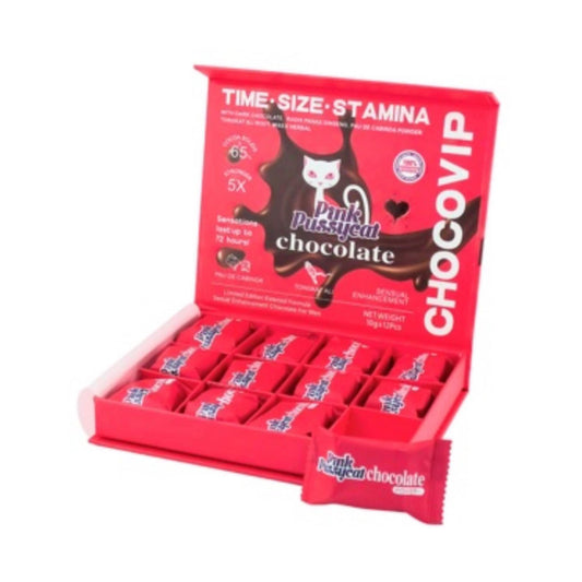 PINK PUSSYCAT CHOCOLATE 12CT BOX