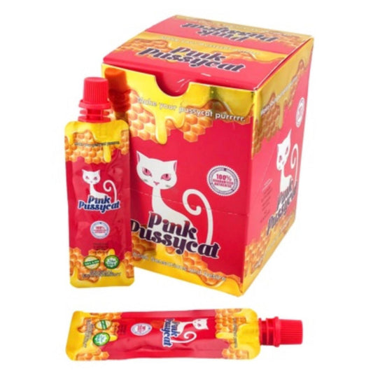 PINK PUSSYCAT TUBE HONEY 12CT BOX
