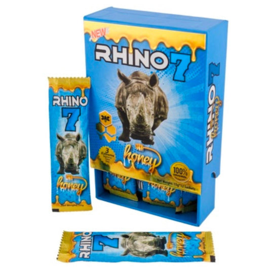 RHINO 7 HONEY 12CT BOX