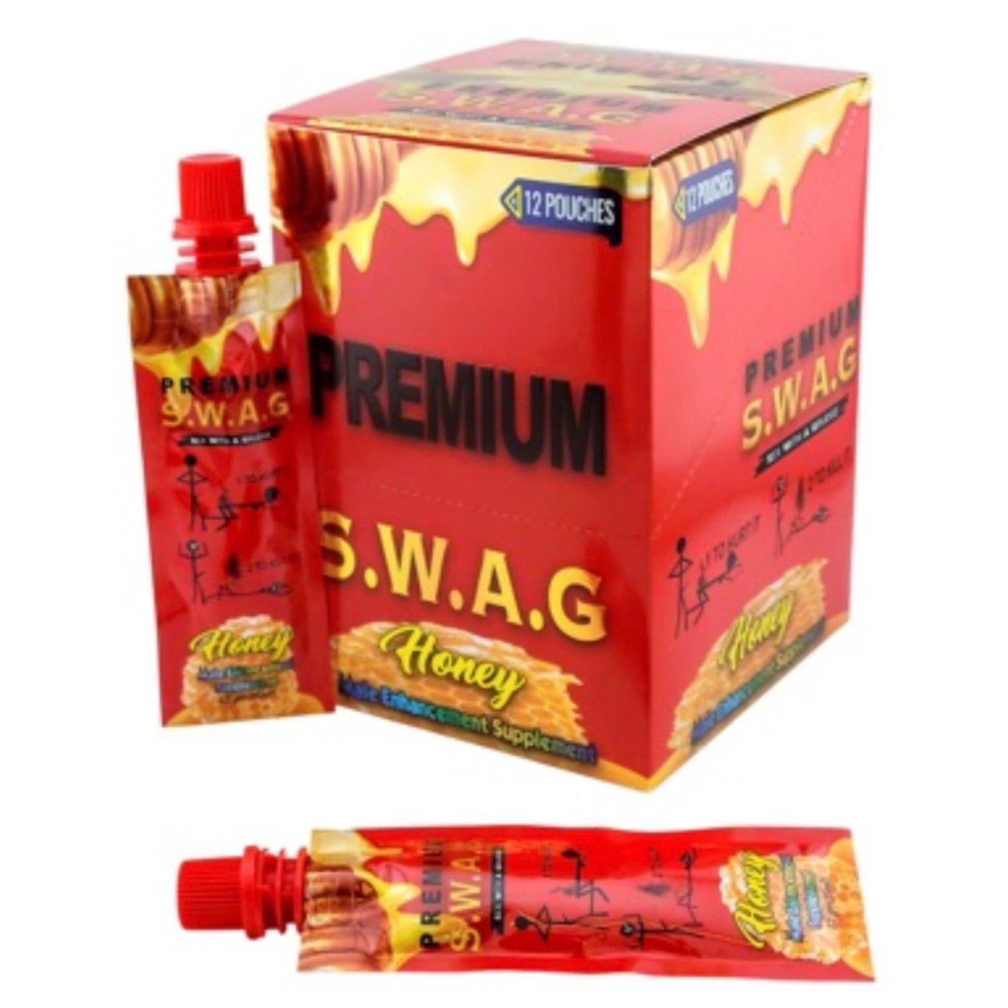 SWAG TUBE HONEY 12CT BOX