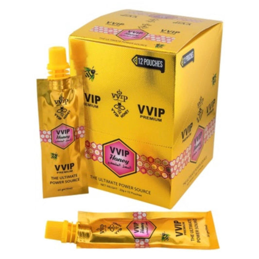 ROYAL VVIP  TUBE HONEY 12CT BOX