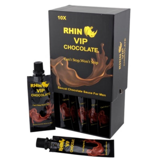 RHINO CHOCOLATE TUBE 12CT BOX