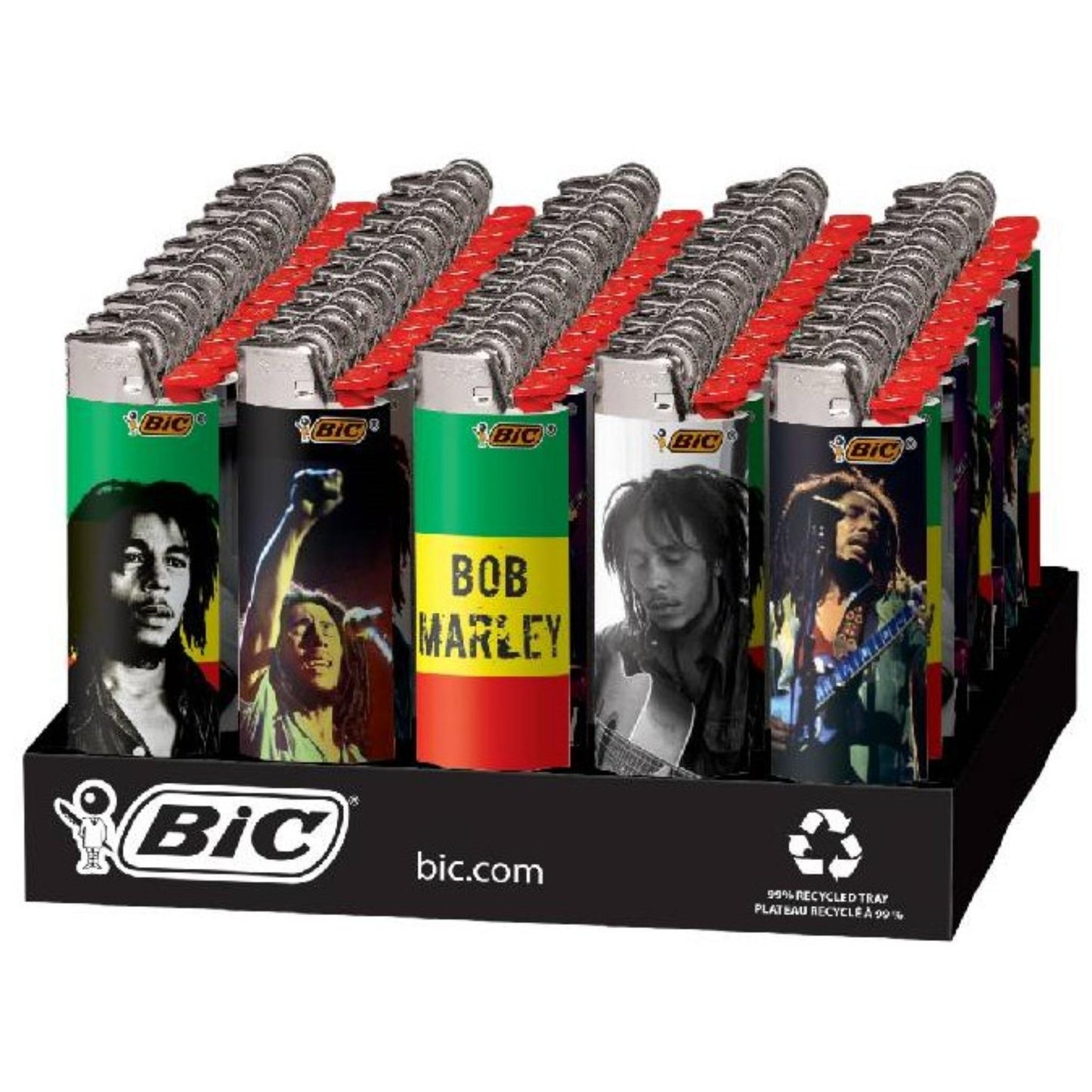 BIC LIGHTER-BOB MARLEY 50CT