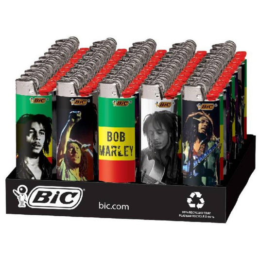 BIC LIGHTER-BOB MARLEY 50CT