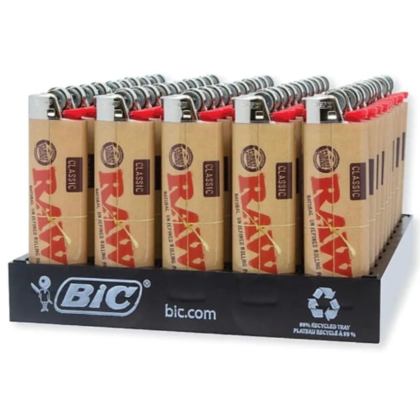 BIC LIGHTER-RAW CLASSIC 50CT