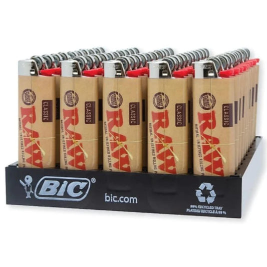 BIC LIGHTER-RAW CLASSIC 50CT
