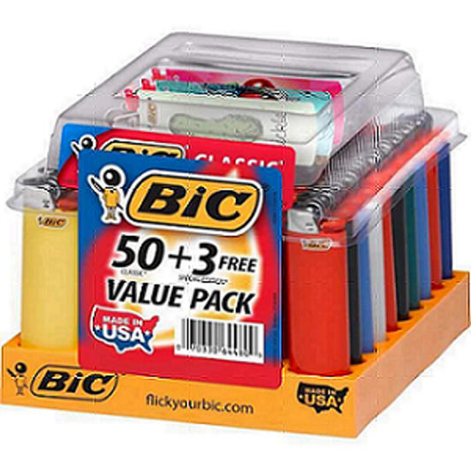 BIC LIGHTER-REGULAR 50CT