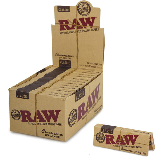 RAW 1 1/4 CONNOISEUR CLASSIC